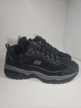 Skechers Men’s Downforce Black and Gray Athletic Shoes Size 11.5 NEW